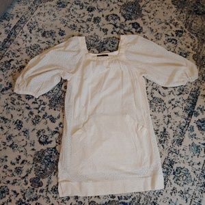 BCBG Maxazria Ivory Mini Dress, S